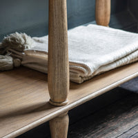 Gallery Interiors Mustique 2 Drawer Console Table Natural