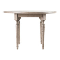 Gallery Interiors Mustique 4 Seater Round Dining Table in Natural