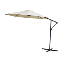 Gallery Outdoor Vivek 3m Cantilever Parasol Cream