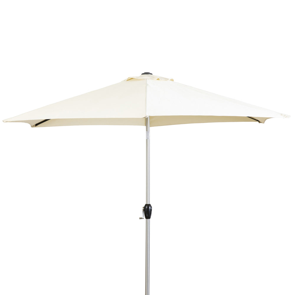 Gallery Interiors Vivek 2.7m Parasol Cream