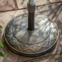 Gallery Outdoor Vivek Parasol Base Bronze