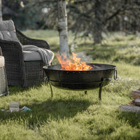 Gallery Outdoor Cordelia Firepit in Black