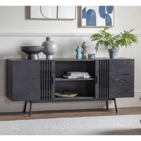 Gallery Interiors Holsen Sideboard in Black