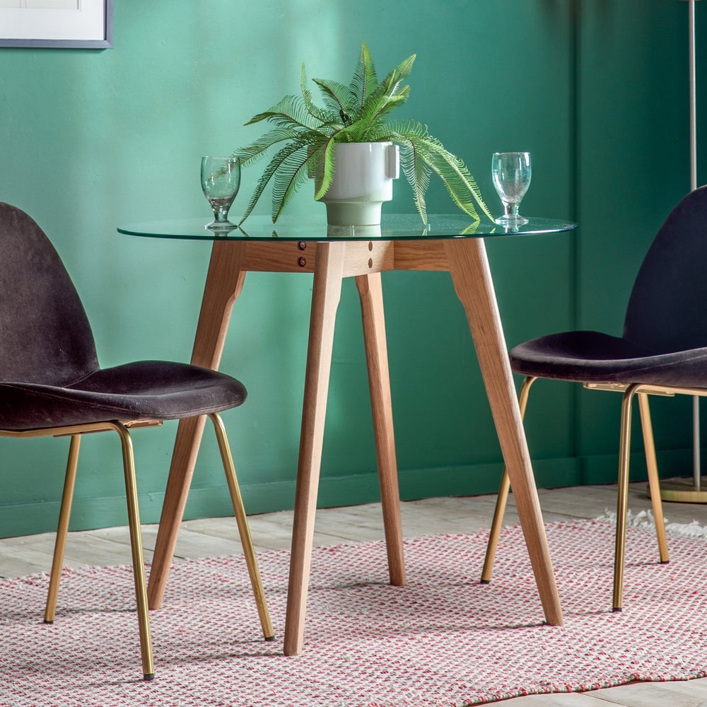 Blair Round Dining Table - Oak GalleryDS 2