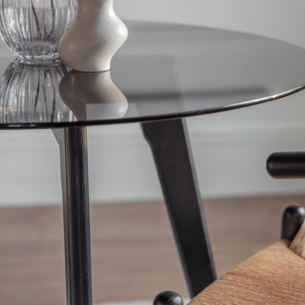 Blair Round Dining Table - Black GalleryDS 3