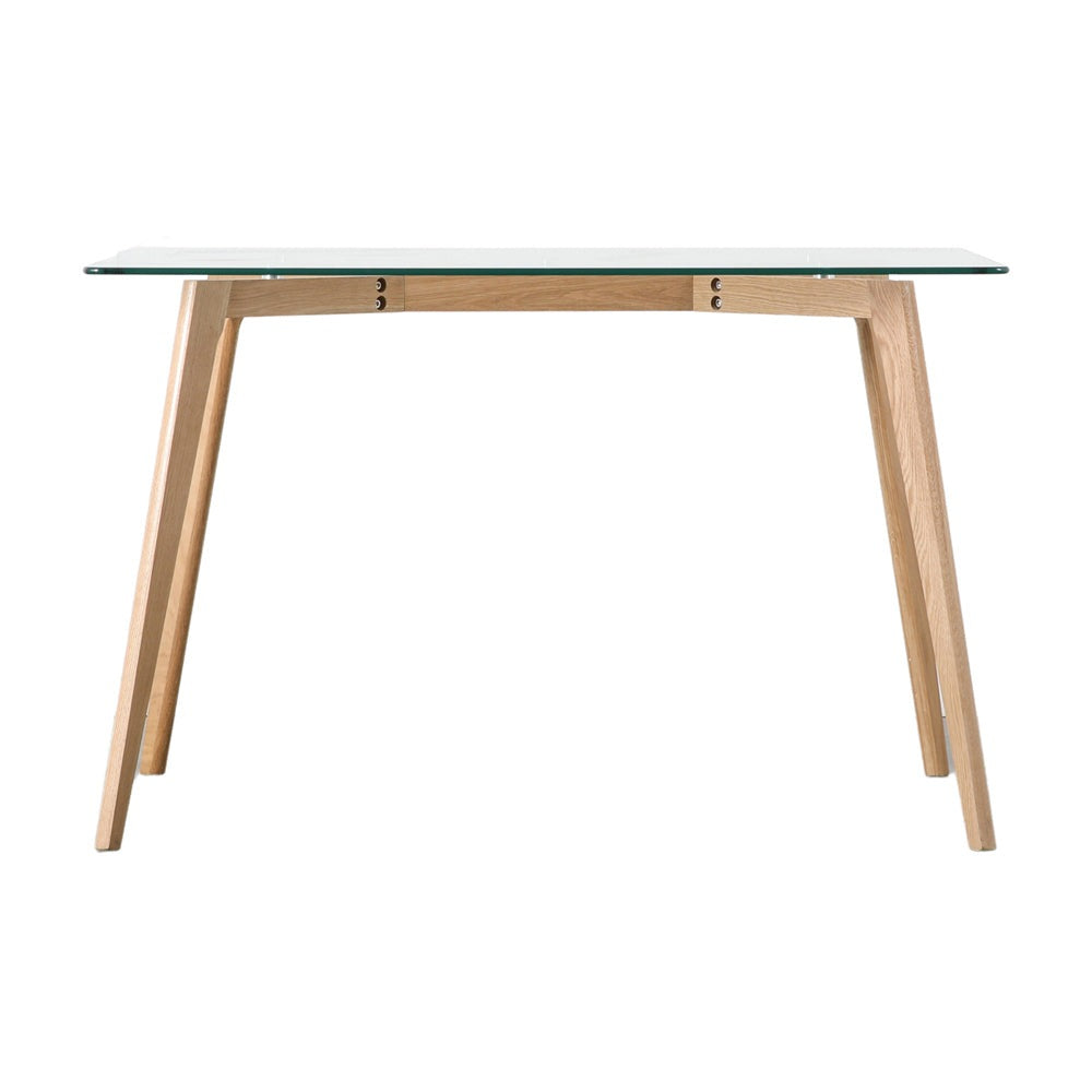 Gallery Interiors Blair Rectangle Dining Table in Oak