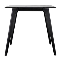 Gallery Interiors Blair Rectangle Dining Table in Black