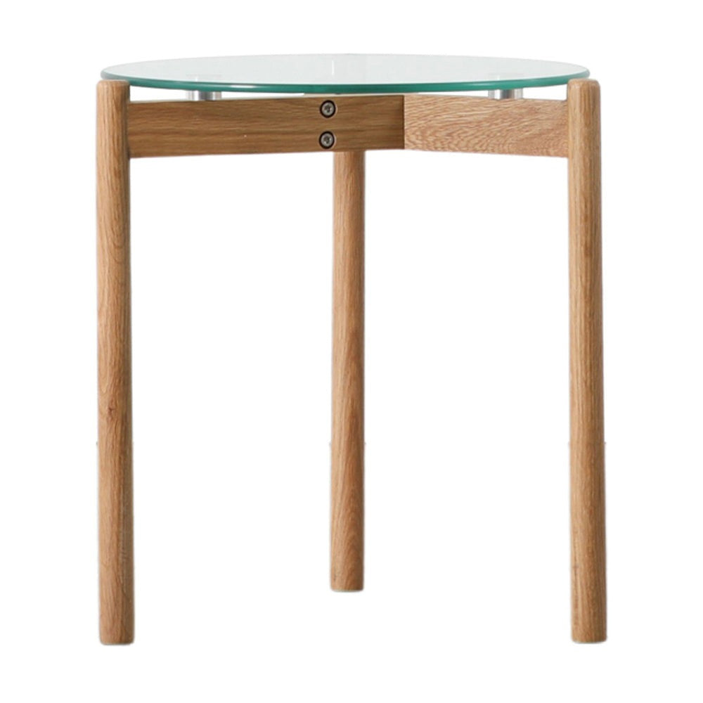 Gallery Interiors Moran Side Table in Oak