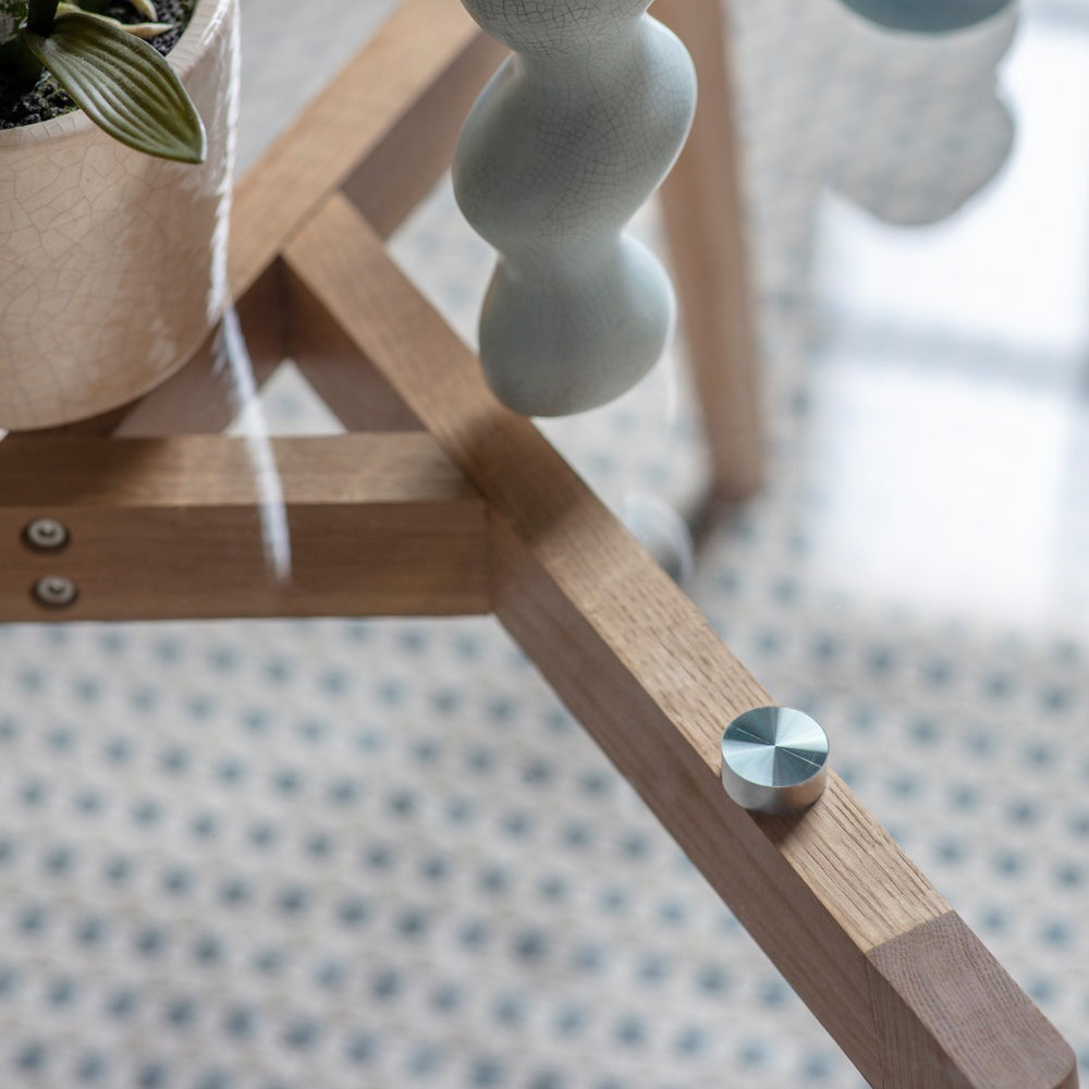 Moran Round Coffee Table - Oak GalleryDirect 3