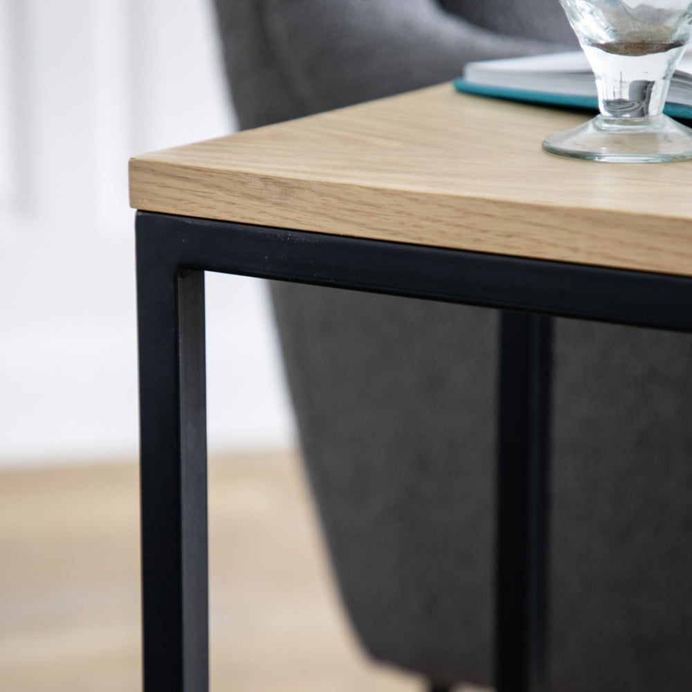 Gallery Interiors Henley Supper Table in Brown