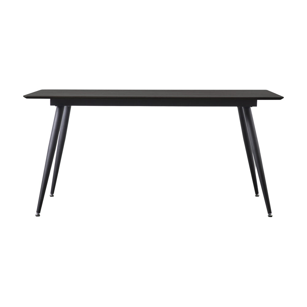 Gallery Interiors Astley Dining Table in Black