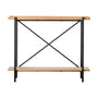 Gallery Interiors Torrington Console Table in Brown