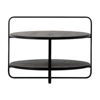 Gallery Interiors Dunley Coffee Table in Black