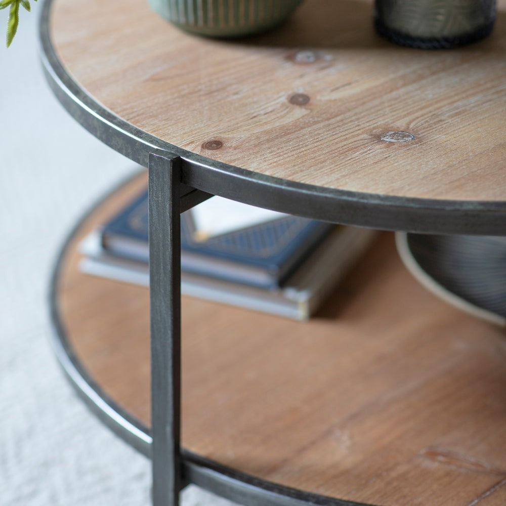 Gallery Interiors Dunley Coffee Table in Oak