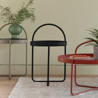 Gallery Interiors Melbury Side Table in Black