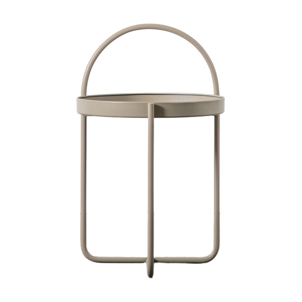 Melbury Side Table - Latte GalleryDirect 1