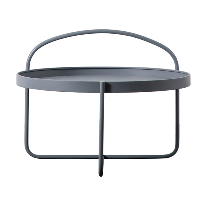 Melbury Round Coffee Table - Grey GalleryDirect 1