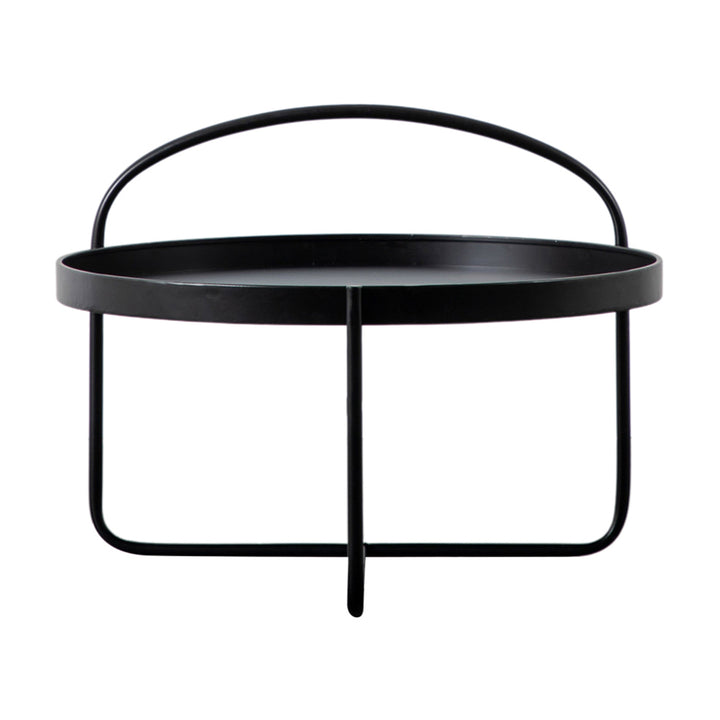 Melbury Round Coffee Table - Black GalleryDirect 1