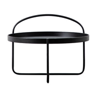 Gallery Interiors Melbury Coffee Tablein Black