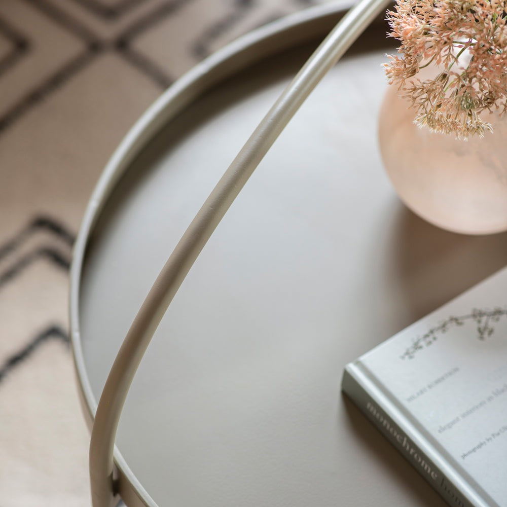 Gallery Interiors Melbury Coffee Table in Latte