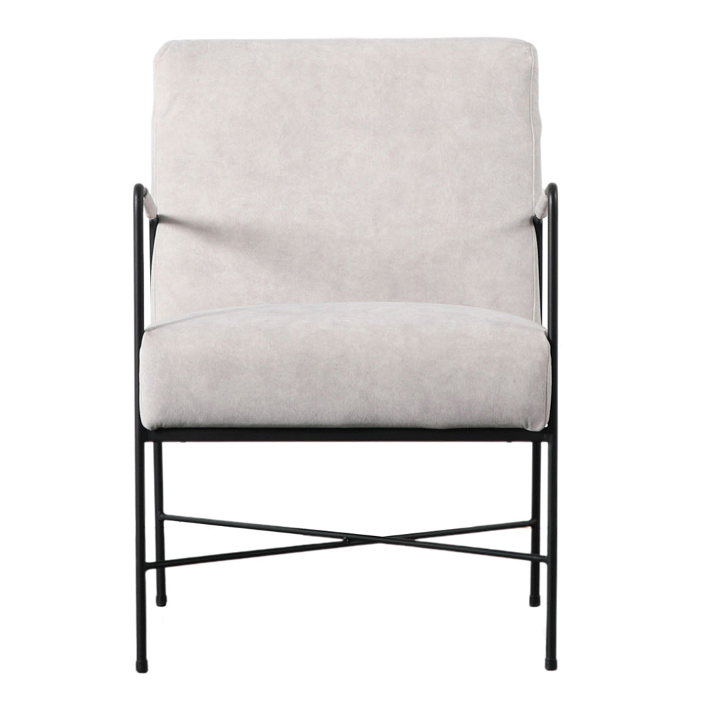 Gallery Interiors Erez Armchair White