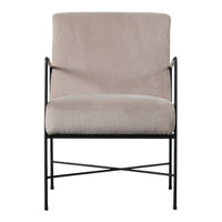 Gallery Interiors Erez Armchair Grey