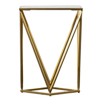 Gallery Interiors Murray Side Table Gold