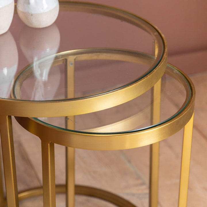 Egemen Nest of Two Tables - Gold GalleryDirect 3