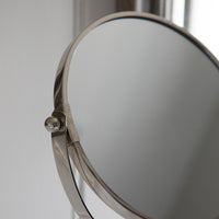 Gallery Interiors Zini Silver Vanity Mirror