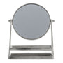 Gallery Interiors Montana Vanity Mirror with Tray in Silver