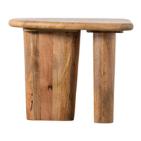 Gallery Interiors Reyna Side Table Natural