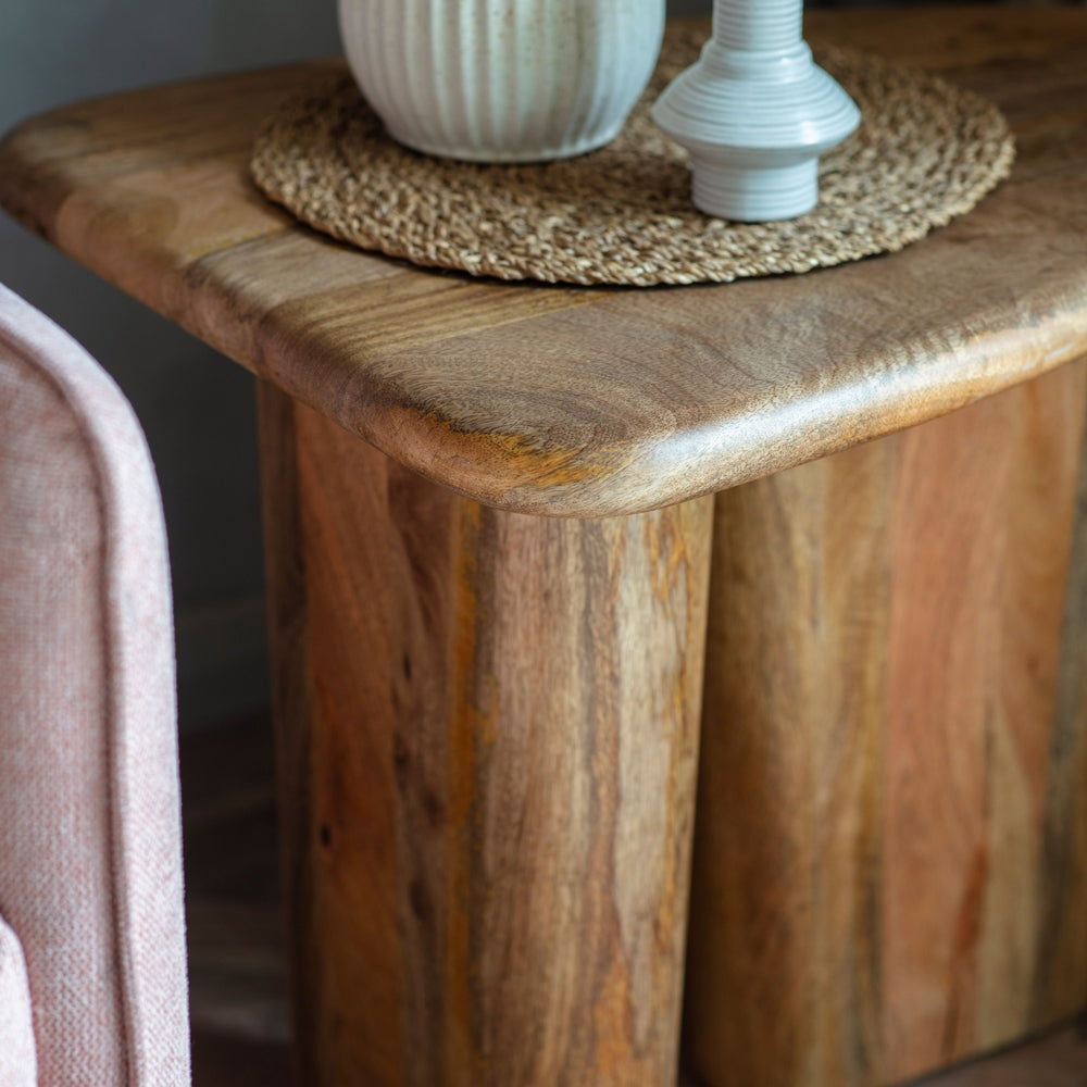 Gallery Interiors Reyna Side Table Natural