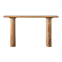 Gallery Interiors Reyna Console Table in Natural