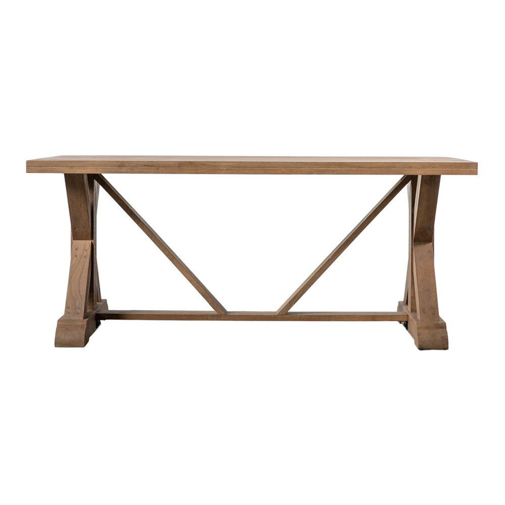 Gallery Interiors Grover Dining Table in Oak