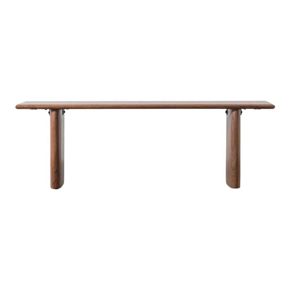 Gallery Interiors Mina Dining Bench in Natural
