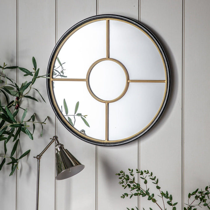 Ovesen Mirror - Black & Gold GalleryDirect 5