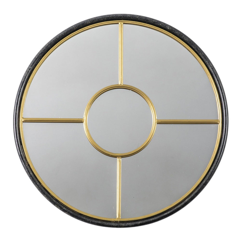 Ovesen Mirror - Black & Gold GalleryDirect 1