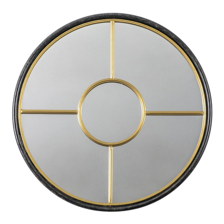 Ovesen Mirror - Black & Gold GalleryDirect 1