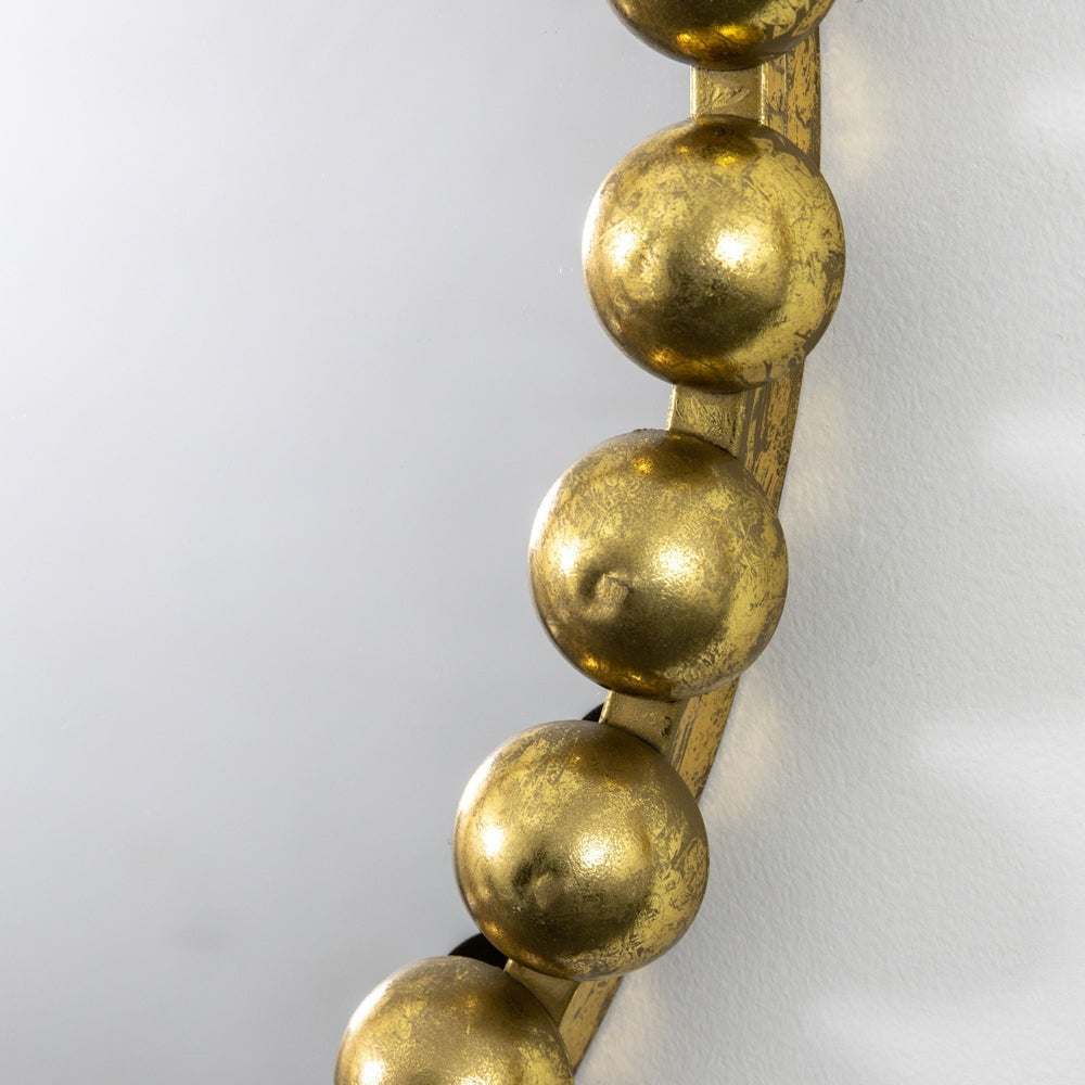Selena Round Wall Mirror Gold | Outlet Olivia's 2