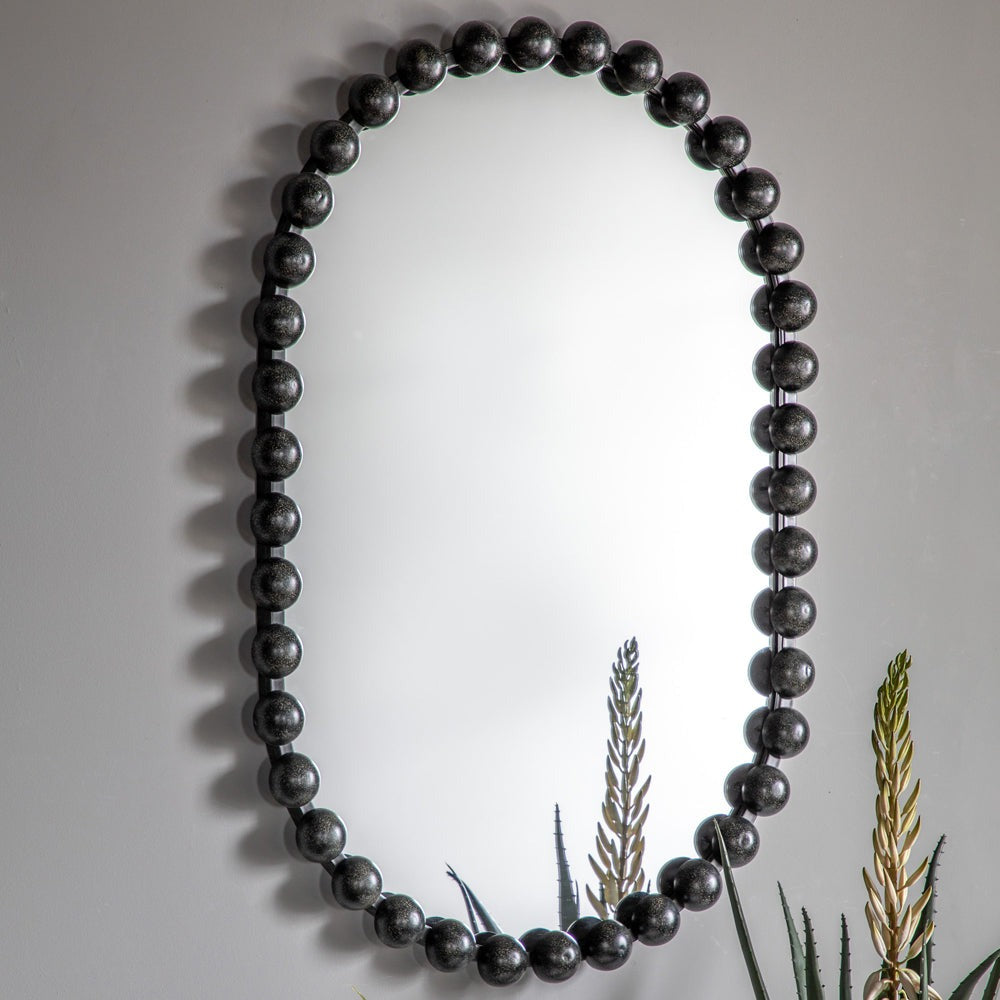 Selena Wall Mirror - Black GalleryDirect 3