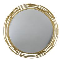 Gallery Interiors Blanche Mirror in Gold