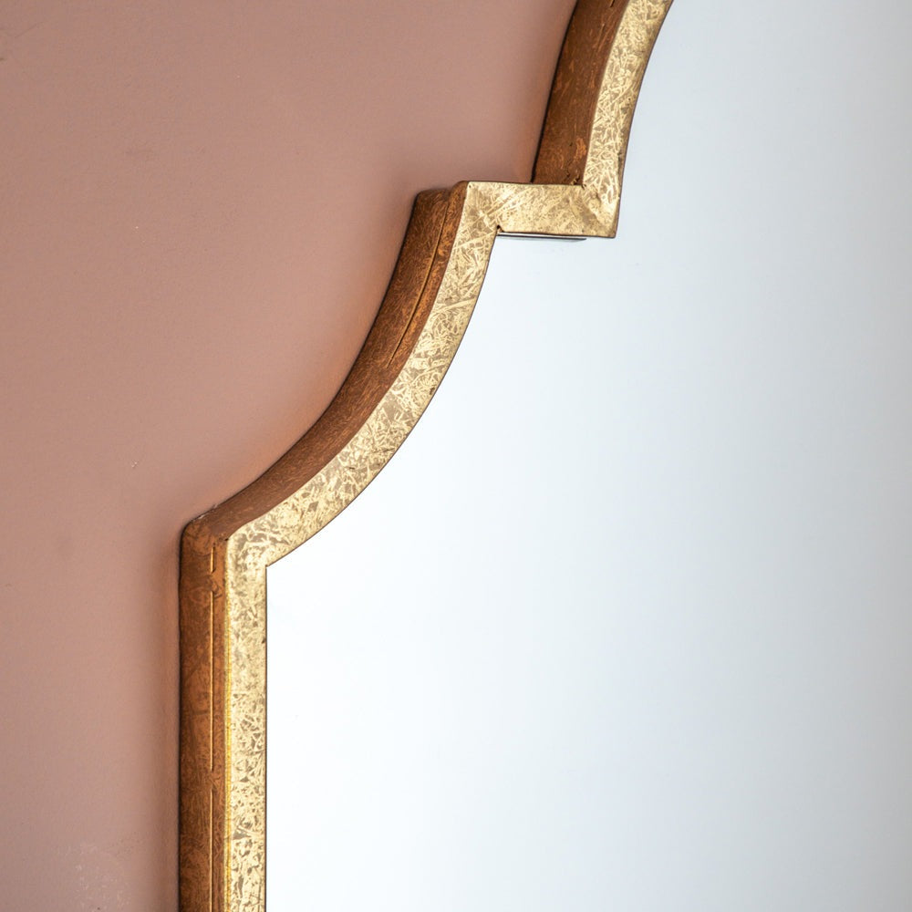 Gallery Interiors Cressida Wall Mirror Gold