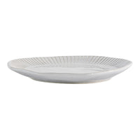 Gallery Interiors Set of 4 Ellington Organic Ridged Side Plate Natural