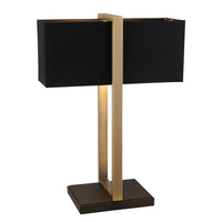 Olivia's Derby Table Lamp in Antique Brass