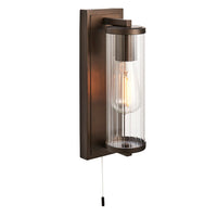 OLivia's Christel Bathroom Wall Light in Bronze