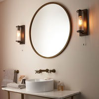 OLivia's Christel Bathroom Wall Light in Bronze