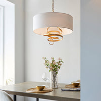 Olivia's Grace Ceiling Light in Gold