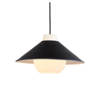 Olivia's Hallie Straight Pendant Light in Black