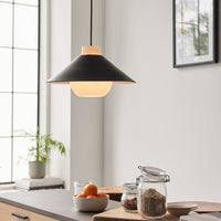 Olivia's Hallie Straight Pendant Light in Black