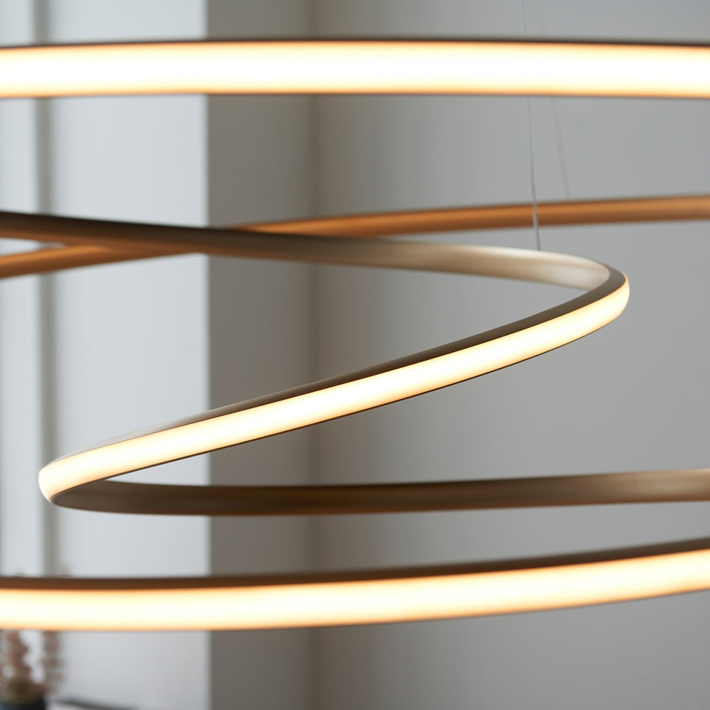 Olivia's Gabriella Pendant Light in Gold